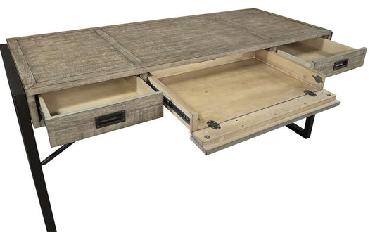 Emery Park - Grayson Writing Desk in Cinder Grey Finish - I215-307 veiw 2