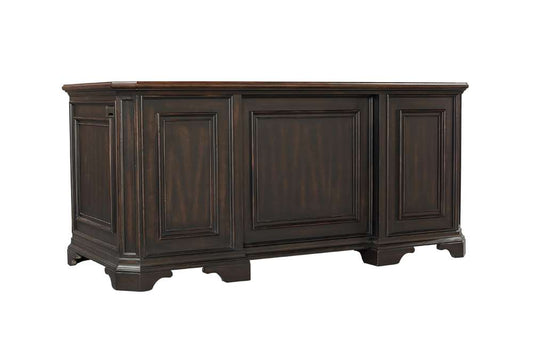 Emery Park - Hampton 66in Executive Desk in Black Cherry Finish - I242-303 veiw 2