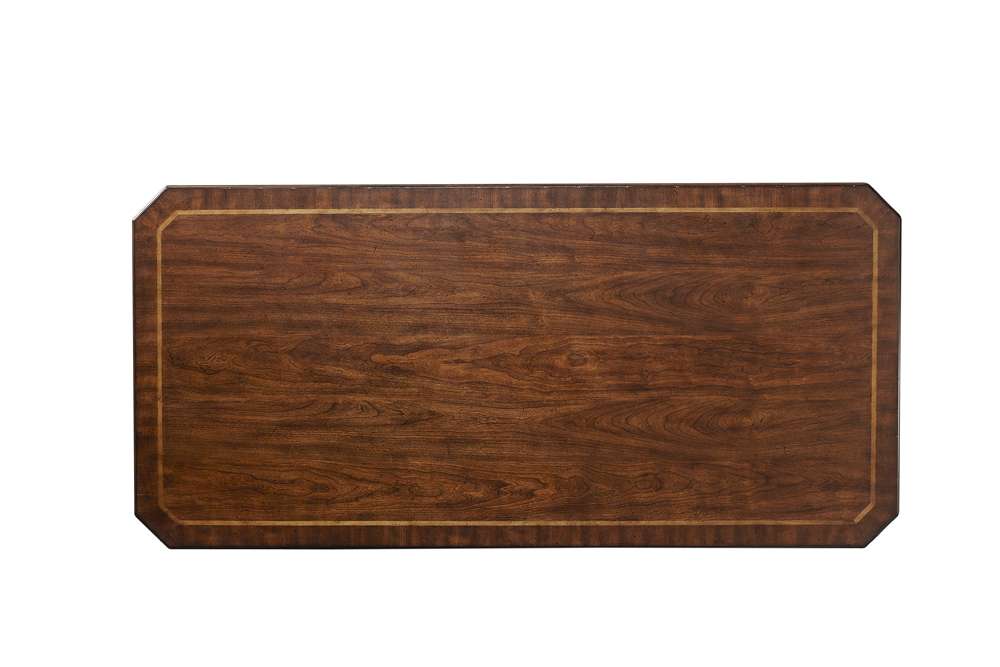 Emery Park - Hampton 66in Executive Desk in Black Cherry Finish - I242-303 veiw 7