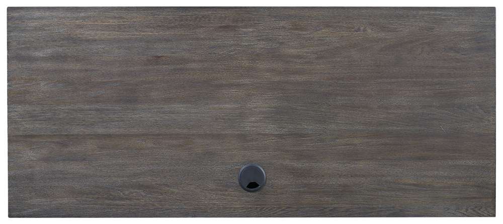 Emery Park - Harper Point 66in Executive Desk in Fossil Finish - IHP-304-FSL veiw 8