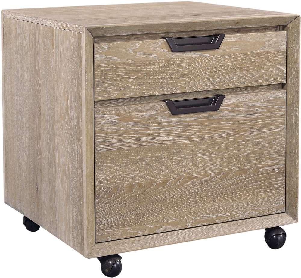 Emery Park - Harper Point Rolling File in Bleached Khaki Finish - IHP-346-KHA view 1