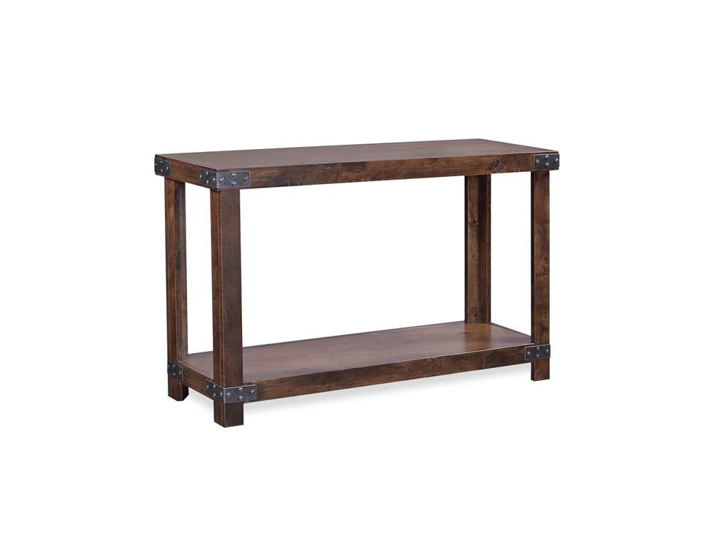 Emery Park - Industrial Sofa Table in Tobacco Finish - DN915-TOB veiw 1