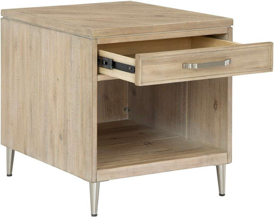 Emery Park - Maddox End Table in Biscotti Finish - I644-9140 view 2