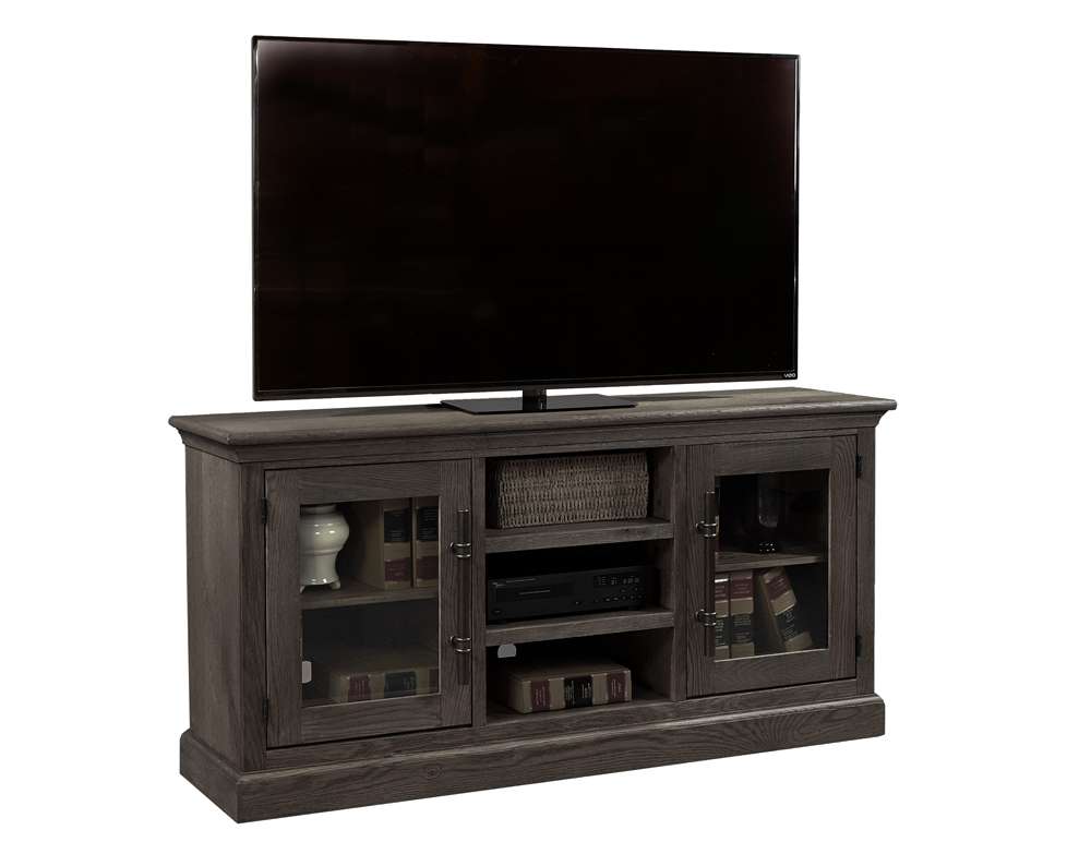 Emery Park - Manchester 66in Console w/ 2 Doors in Barnhouse Brown Finish - WKM1241-BRN