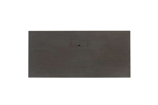 Emery Park - Oxford 66in Executive Desk in Peppercorn Finish - I07-303-PEP veiw 2