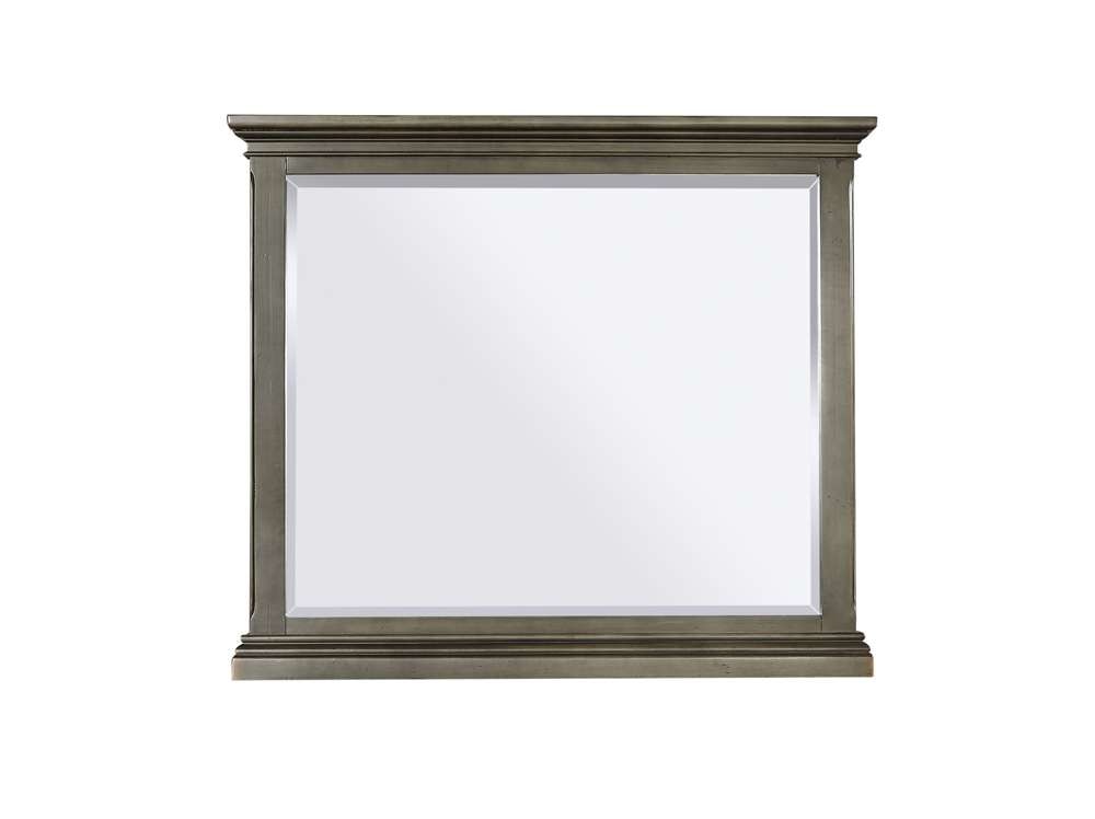 Emery Park - Oxford Landscape Mirror in Peppercorn Finish - I07-462-PEP