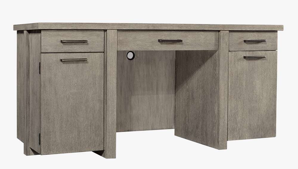 Emery Park - Platinum Credenza in Gray Linen Finish - I251-316-2