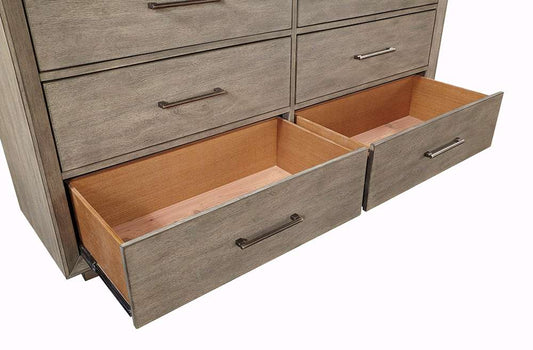 Emery Park - Platinum Dresser in Grey Linen Finish - I251-453-3 veiw 2
