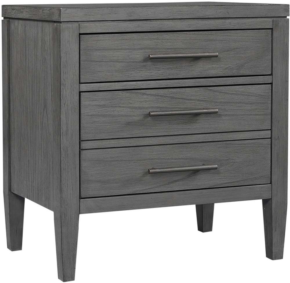 Emery Park - Preston 2 Drawer Nightstand in Urbane Grey Finish - I597-450-1