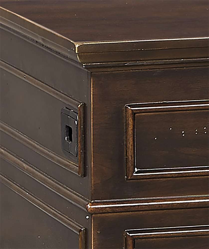 Emery Park - Weston 60in Half-Ped Desk in Brown Ale Finish - I35-371 veiw 3
