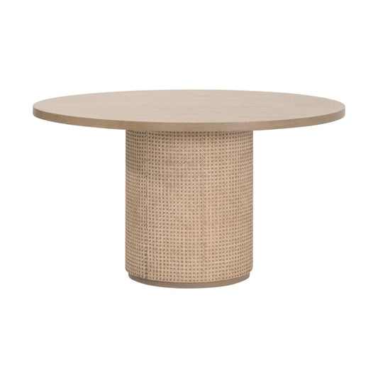 Essentials For Living - Bronze Bay Cannes 54" Round Dining Table - 5277.NAT-OAK view 2