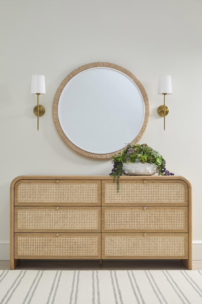 Essentials For Living - Bronze Bay Cannes 6-Drawer Double Dresser - 5282.NAT-OAK view 12