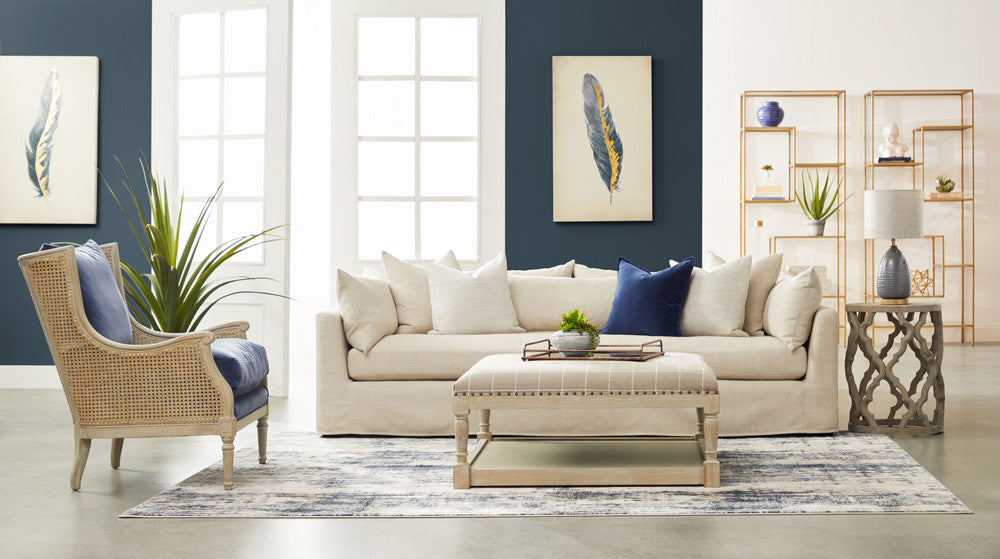 Essentials For Living - Stitch & Hand - Dining & Bedroom Churchill Club Chair - 8213.DEN/NGB view 8