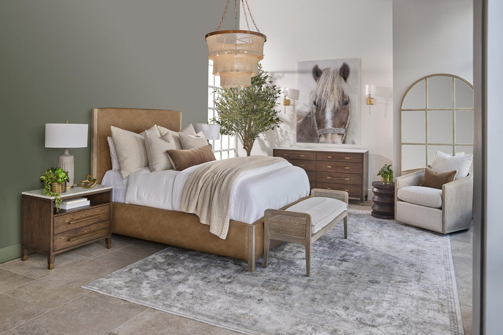 Essentials For Living - Stitch & Hand - Dining & Bedroom Grid Arched Mirror - 6691.NG view 8