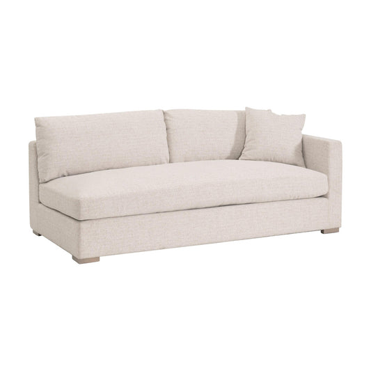 Essentials For Living - Stitch & Hand - Dining & Bedroom Newport Outdoor Modular 2-Seat Right Track Arm Sofa - 6730-2S1RA.LSSND view 2