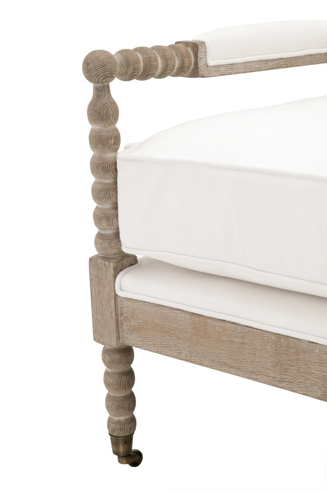Essentials For Living - Stitch & Hand - Dining & Bedroom Rouleau Club Chair - 6648.LPPRL/NG view 9
