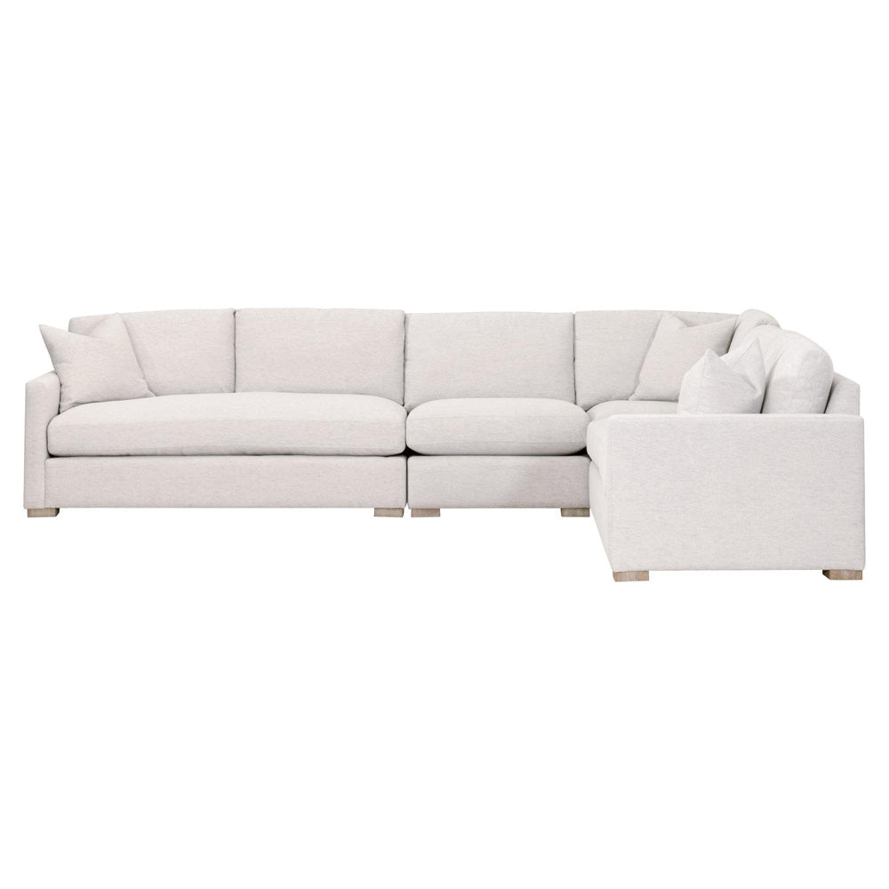 Essentials For Living - Stitch & Hand - Upholstery Clara Modular 2-Seat Right Slim Arm Sofa - 6620-2S1RA.STOBSK/NG view 12