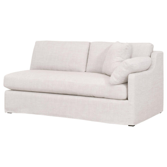 Essentials For Living - Stitch & Hand - Upholstery Lena Modular Slipcover 2-Seat Right Slope Arm Sofa - 6603-2S1RA.BISQ view 2