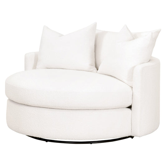 Essentials For Living - Stitch & Hand - Upholstery Lourne Grand Swivel Sofa Chair - 6644.BOU-SNO view 2