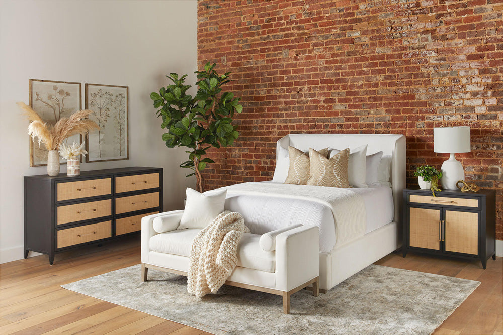 Essentials For Living - Traditions Holland 6-Drawer Double Dresser - 6148.B-BLK/NAT_CLOSEOUT view 9