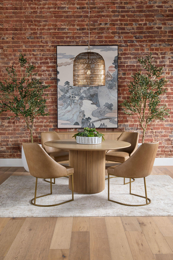 Essentials For Living - Traditions Parissa Dining Chair, Set of 2 - 6011.IVT-BGLD view 12