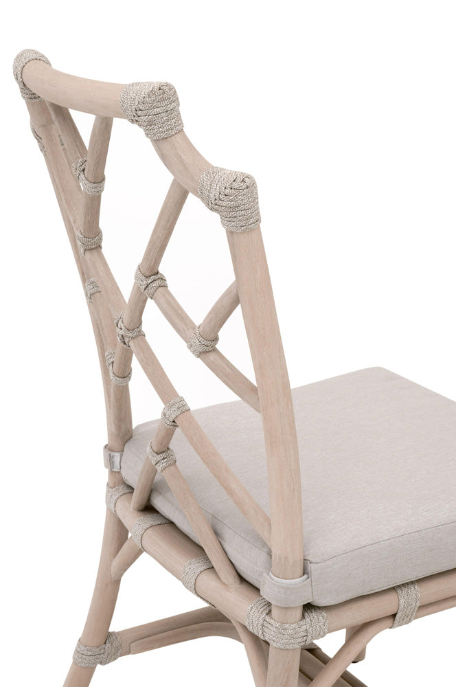 Essentials For Living - Woven - Outdoor Bayview Outdoor Dining Chair, Set of 2 - 6840.WTA/PUM/W-ET view 6