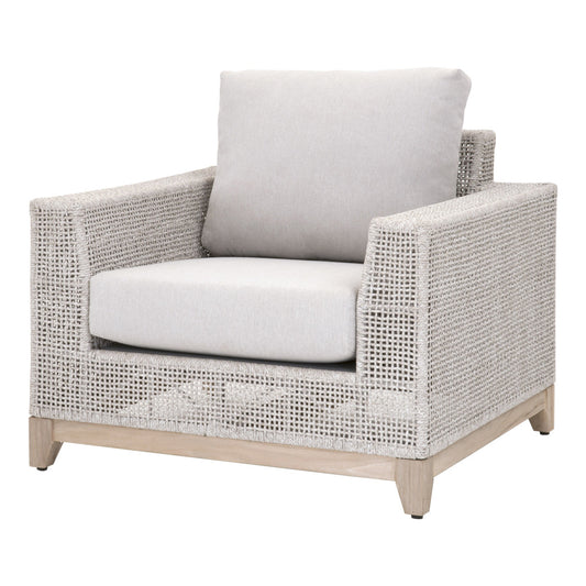 Essentials For Living - Woven - Outdoor Tropez Outdoor Sofa Chair - 6843-1.WTA/PUM/GT view 2