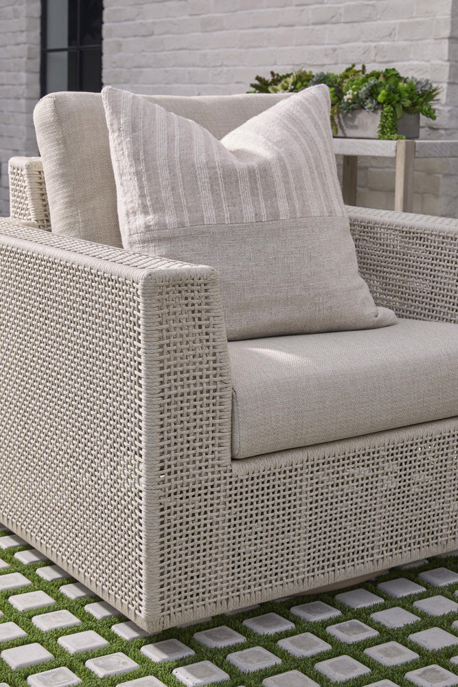 Essentials For Living - Woven - Outdoor Tropez Outdoor Swivel Rocker Sofa Chair - 6843-1SRCK.OAT/ECR view 11