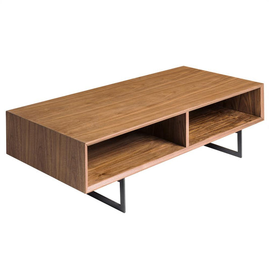 Euro Style - Anderson 48inW Coffee Table with Storage, Walnut - 31009WAL veiw 2