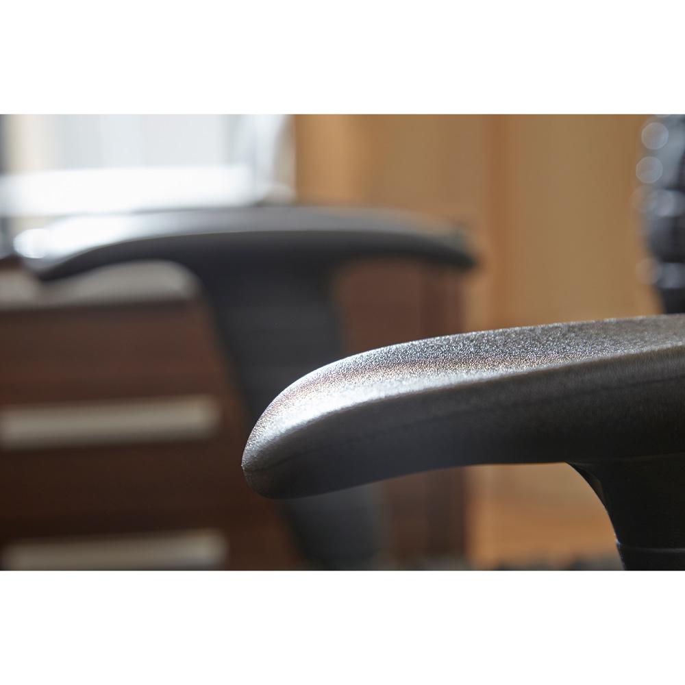 Euro Style - Baba Flat High Back Office Chair, Black/Graphite - 02971BLK veiw 6