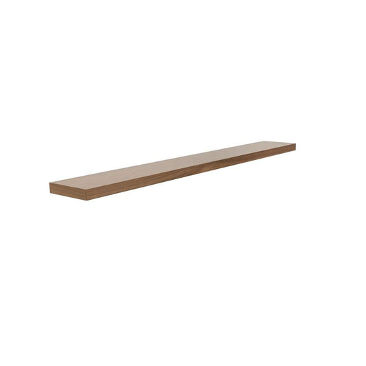 Euro Style - Barney 75in Floating Shelf/Shelving in American Walnut - 09747WAL view 2