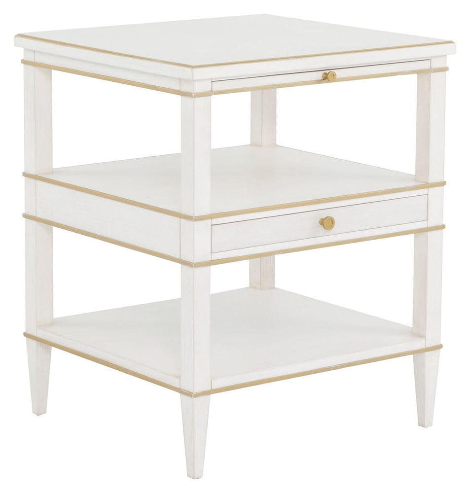 Fairfield Chair Company - Camille Square End Table, Linen - 8019-ET view 1