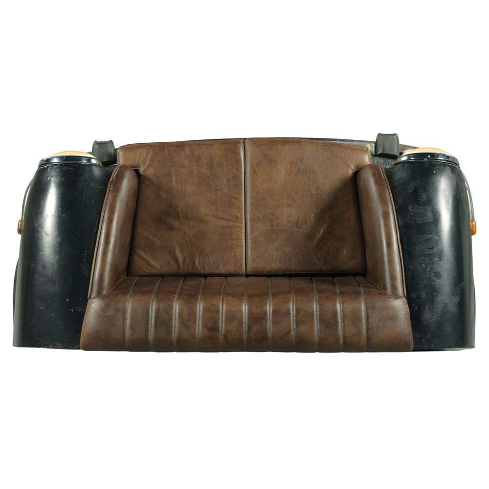 Fairfield Chair Company - Day Tripper Repurposed Car Settee - CAR1-40 veiw 5