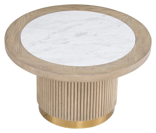 Fairfield Chair Company - Everett Small Round Bunching Cocktail Table, Biscotti - 8030-CT view 2