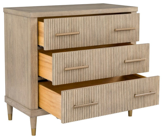 Fairfield Chair Company - Everett Three Drawer Chest, Biscotti - 8030-CH view 2