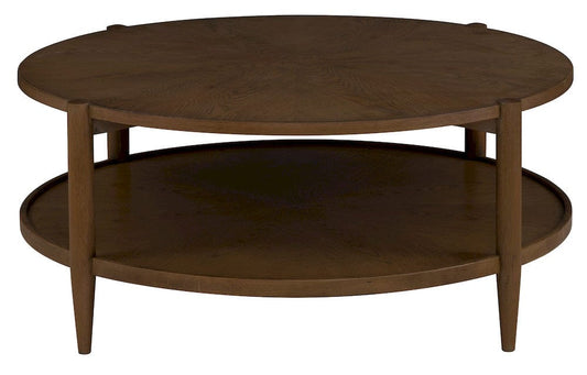 Fairfield Chair Company - Maxwell Round Cocktail Table, Caramel - 8057-13-C view 2