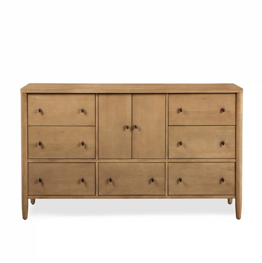 Finn & Louise - Chatham - 7 Drawer / 2 Door Dresser - Warm Maple Finish - FL-B91146-MAPLE view 2