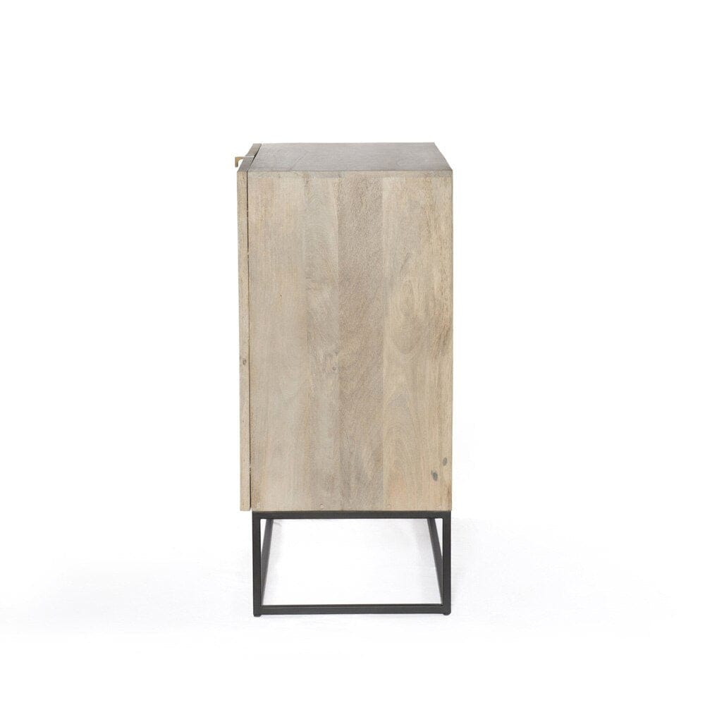 Four Hands - Aiden - Kelby Bar Cabinet - Gunmetal - 235482-002 veiw 3