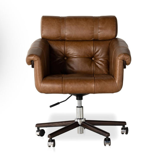 Four Hands - Allston - Arnold Desk Chair - Sonoma Chestnut - 232017-002 veiw 2