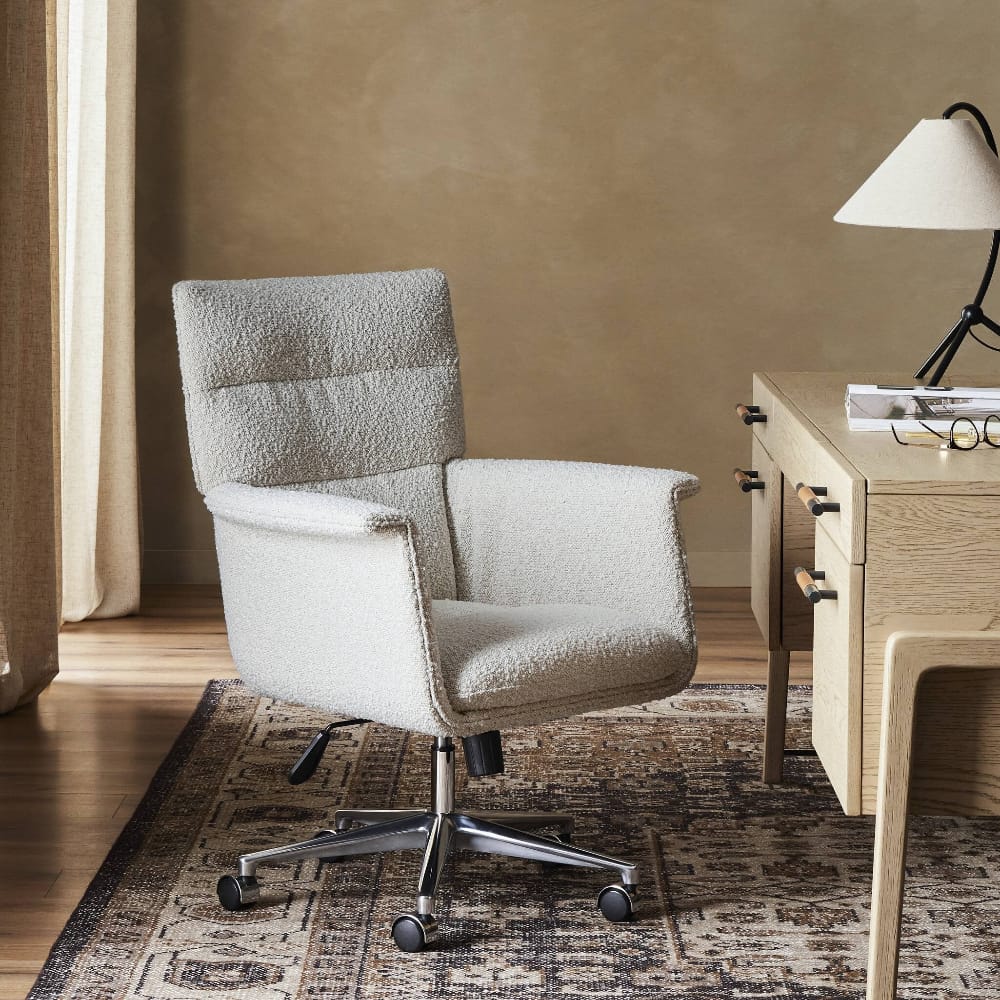 Four Hands - Allston - Humphrey Desk Chair - Knoll Natural - 227174-006 view 4