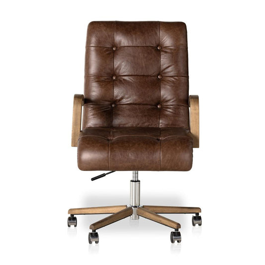 Four Hands - Allston - Luca Desk Chair - Sonoma Coco - 232018-001 veiw 2