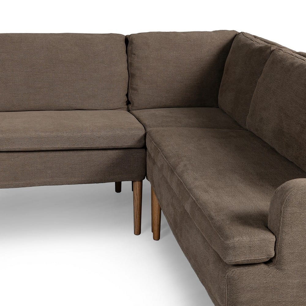 Four Hands - Amber Lewis x Four Hands - Aurelia Dining Banquette U Shape - Broadway Coffee - 247594-001_CLOSEOUT view 6