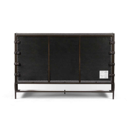 Four Hands - Anderson Bed - Knoll Charcoal - King - 225707-003 veiw 2