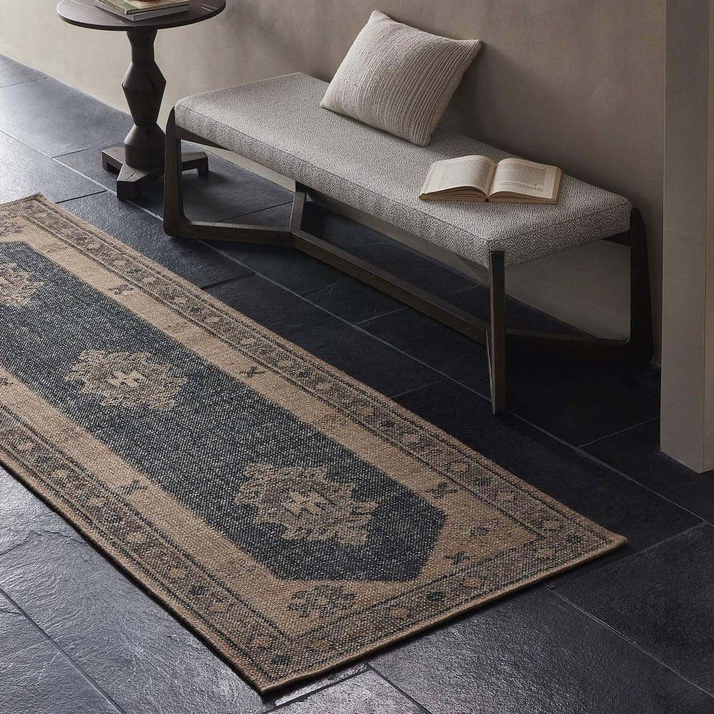 Four Hands - Arwen - Samsa Hand Knotted Rug - Samsa Navy - 230621-013_CLOSEOUT view 6