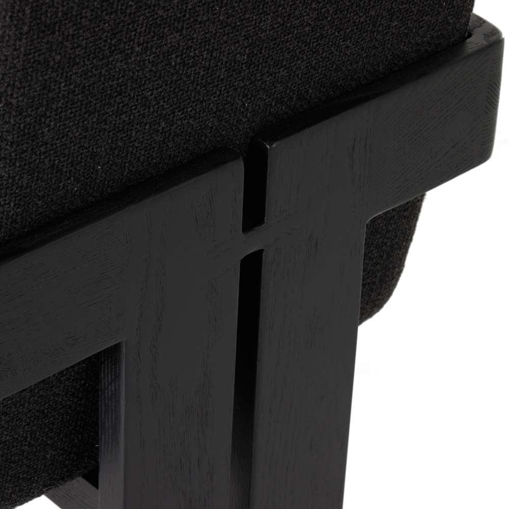 Four Hands - Ashford - Roxy Dining Armchair-Gibson Black - 236446-003 veiw 10