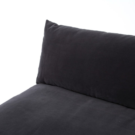 Four Hands - Grant Armless Sofa - Henry Charcoal - UATR-010-1-152 veiw 2
