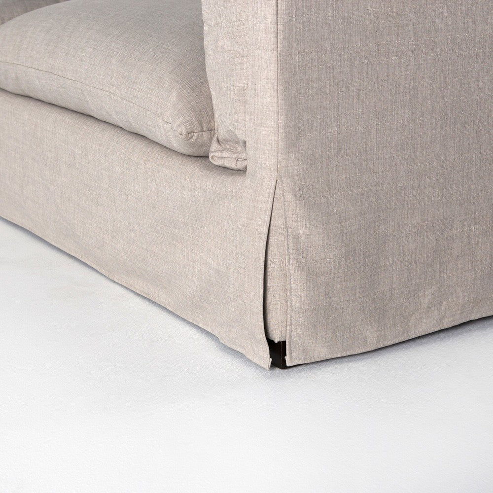 Four Hands - Atelier - Habitat Slipcover 3-Piece Sectional - Bennett Moon - UATR-018-925_CLOSEOUT view 7