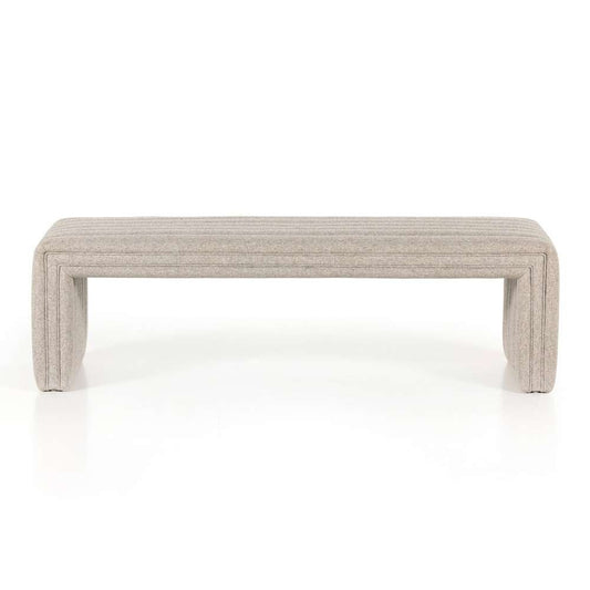 Four Hands - Augustine Bench - Orly Natural - 230152-002 veiw 2