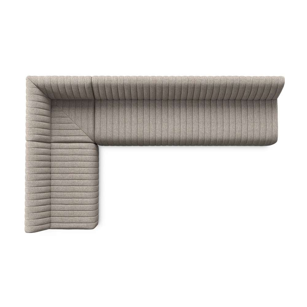 Four Hands - Augustine Dining Banquette, L-Shape - Orly Natural - 231704-002 veiw 8