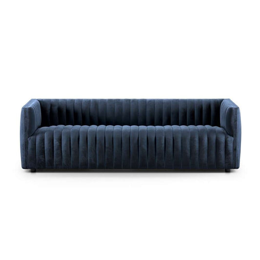 Four Hands - Augustine Sofa - Sapphire Navy - 100239-004 veiw 2